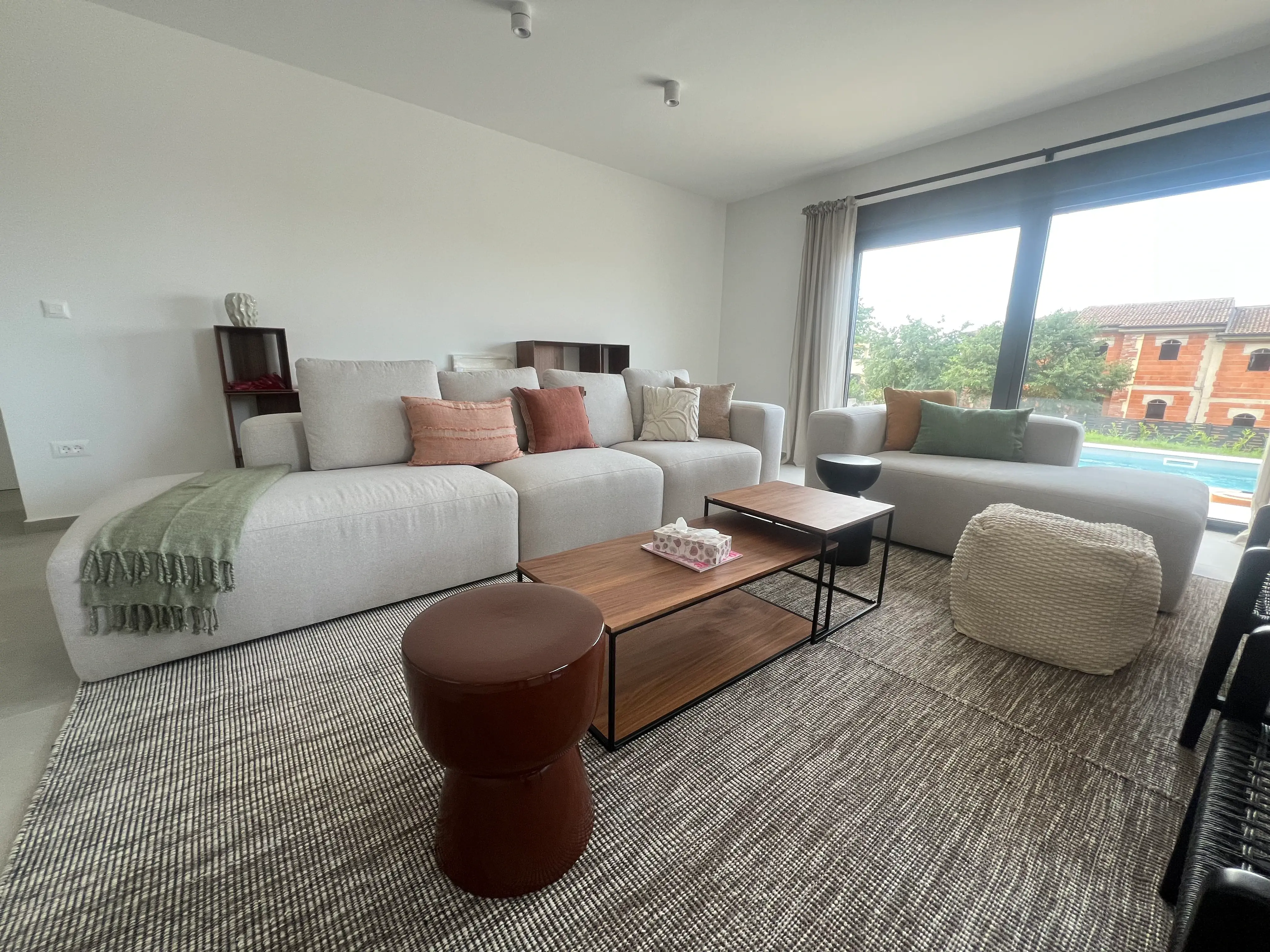 Wohnzimmer der Villa MiraVie