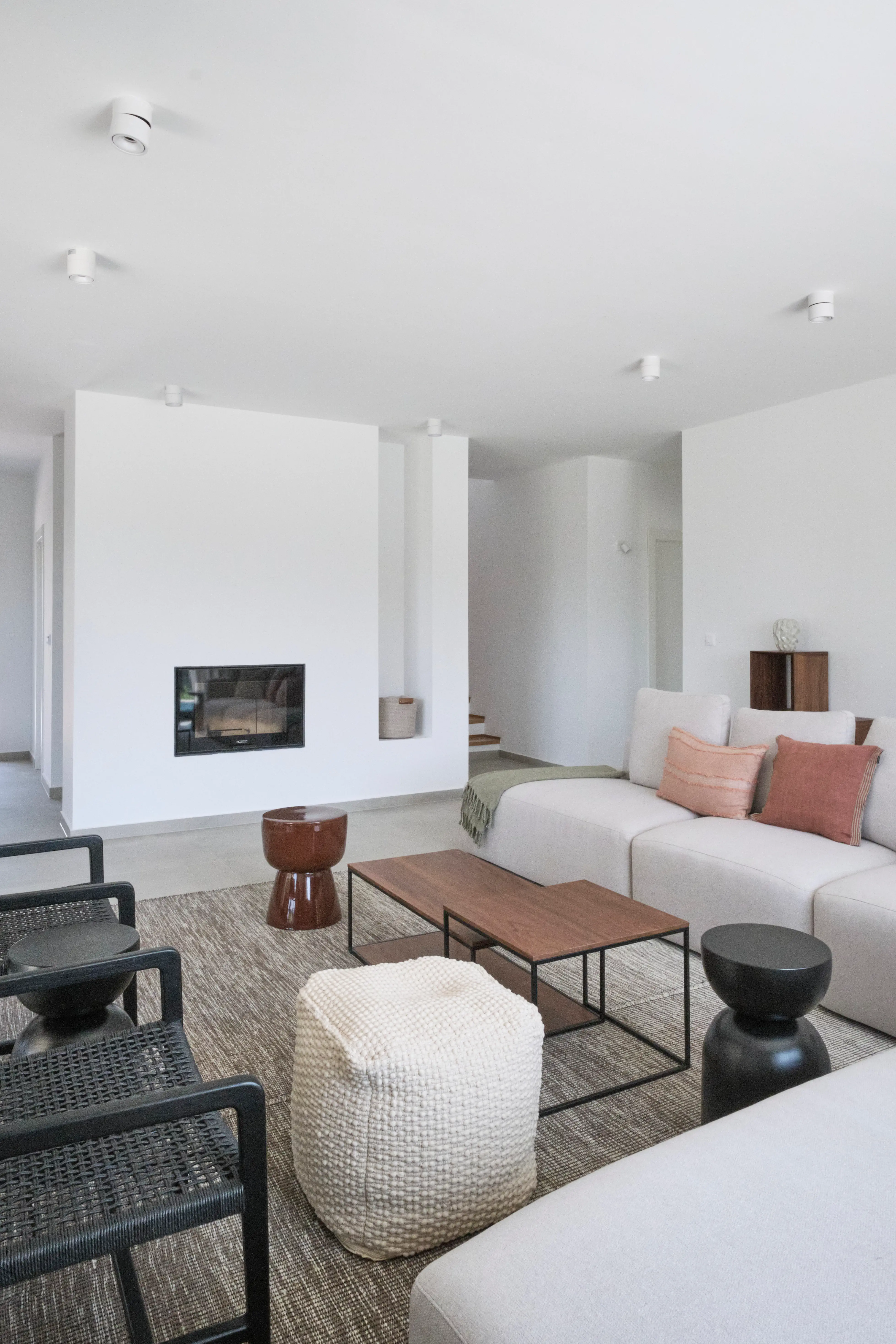 Wohnzimmer mit Sofa